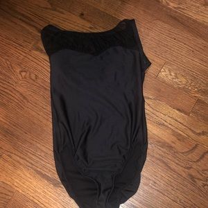 Motionwear Black Leotard Adult Small